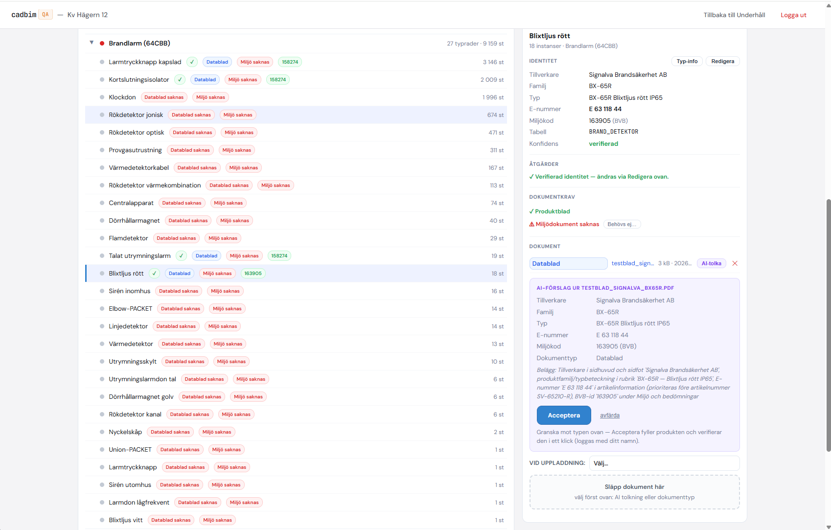 AI-driven produktdokumentation med datablads-tolkning